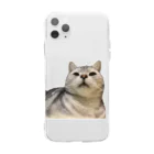 ねこちゃんのご Soft Clear Smartphone Case