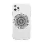 soundのcircle (ミニ) Soft Clear Smartphone Case