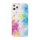 Akiss art ONLINE SHOPの運命の出逢い Soft Clear Smartphone Case