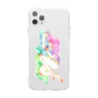 福井伸実のだらだらちゃん Soft Clear Smartphone Case