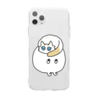 ミツビシのオン・ザ・ヘッド Soft Clear Smartphone Case