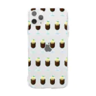 YAMAKOのコーヒーフロート Soft Clear Smartphone Case