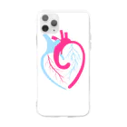 おしおのきままのハートの心臓2 Soft Clear Smartphone Case