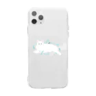 ミウラとみやこ🐱FIP闘病中の寵愛のお姫さま/ティファニーブルー Soft Clear Smartphone Case