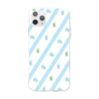 涙星のクリームソーダ Soft Clear Smartphone Case