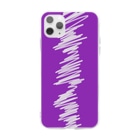 アトリエエキパ　iPhoneケース専門支店のnoise Soft Clear Smartphone Case