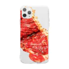 魚肉販売所の生肉さん Soft Clear Smartphone Case