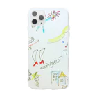 YUMIKO.COの♡クリアケース Soft Clear Smartphone Case