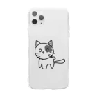 CHOTTOPOINTのらくがきねこ Soft Clear Smartphone Case