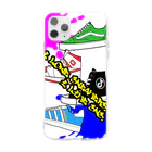 カクウレコードのI Love Sneakers.I Like SNS. Soft Clear Smartphone Case