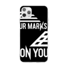 シダパングッズのON YOUR MARKS スマホケース Soft Clear Smartphone Case