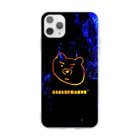 ダサクマくんストアのダサクマくん　ディープシー Soft Clear Smartphone Case