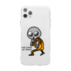 オリジナルデザインTシャツ　SMOKIN'の宇宙遊戯 ポスターバージョン Soft Clear Smartphone Case