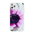 Yoshiの花 Soft Clear Smartphone Case