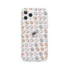 梅味のたくさんのネコちゃん Soft Clear Smartphone Case