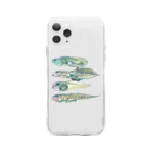 さちこの生物雑貨のオタマジャクシ Soft Clear Smartphone Case