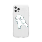 ソラリナのふわふわトイプードル1 Soft Clear Smartphone Case