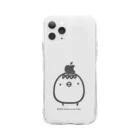 ひよこのもり工房のかぺ（クリア・iphone11Pro）  Soft Clear Smartphone Case