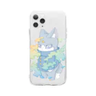 FOGGY LANDのヒトツノと霧 Soft Clear Smartphone Case