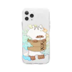 FOGGY LANDの包子と霧 Soft Clear Smartphone Case