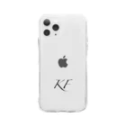 KOFE!SHOP(こふぇショップ)のKOFE!オリジナルiPhoneケース各種 Soft Clear Smartphone Case