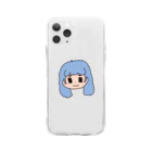 KANI'Sのくすみブルーの10代 Soft Clear Smartphone Case