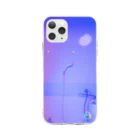 NEON LIGHT STARSのラムネソーダ Soft Clear Smartphone Case