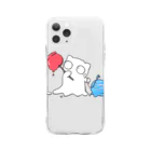 B6_6bitのsummer festival Soft Clear Smartphone Case