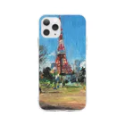 art art artのin Tokyotower Soft Clear Smartphone Case