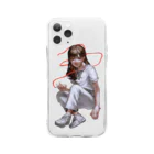 ぱきみちゃのiPhoneイレブン用 ソフトクリアスマホケース