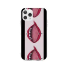 51015のplum lip Soft Clear Smartphone Case