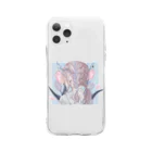 おいしいさめのチューリップ🌷 Soft Clear Smartphone Case