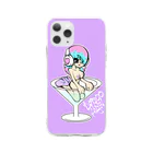 31556のおんがくが好きな女の子 Soft Clear Smartphone Case