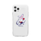 BMD-HSのウサオくん Soft Clear Smartphone Case