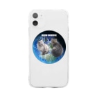 ちばっちょ【ち畳工房&猫ねこパラダイス】のトラ猫ワールド MEOW UNIVERSE Soft Clear Smartphone Case