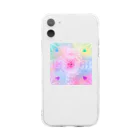 Colorful MoonのColorfulMoon Soft Clear Smartphone Case