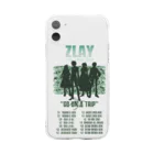 SHIZRUのSUZURIのGO女TRIP TOUR(GREEN) Soft Clear Smartphone Case