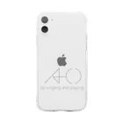 ao singing and playingのao singing and playing Soft Clear Smartphone Case