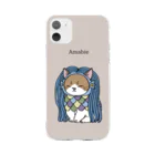 nemuruのアマビエねこ Soft Clear Smartphone Case