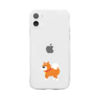 Where to go in japanの柴犬さんぽ Soft Clear Smartphone Case