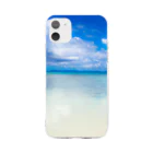 mizuphoto galleryのDreaming blue Soft Clear Smartphone Case