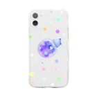 ぺんぎんぷらねっとのこんぺいとう Soft Clear Smartphone Case