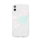 kakiageのマンボウさんたち Soft Clear Smartphone Case