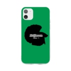 ☆ららくらら☆のHalfmoon Betta①Black(Evergreen) Soft Clear Smartphone Case