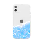 Sea-Schiller-shopのnami Soft Clear Smartphone Case