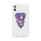 ササキのGrape Soft Clear Smartphone Case