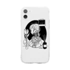 あい子の かがみのなか Soft Clear Smartphone Case