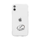 KAT Graphic ●の猫 Soft Clear Smartphone Case