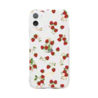 Jimmy BuffaloのJimmy Buffalo - Strawberry Fields クリア Soft Clear Smartphone Case