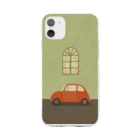 175の窓と自動車 Soft Clear Smartphone Case